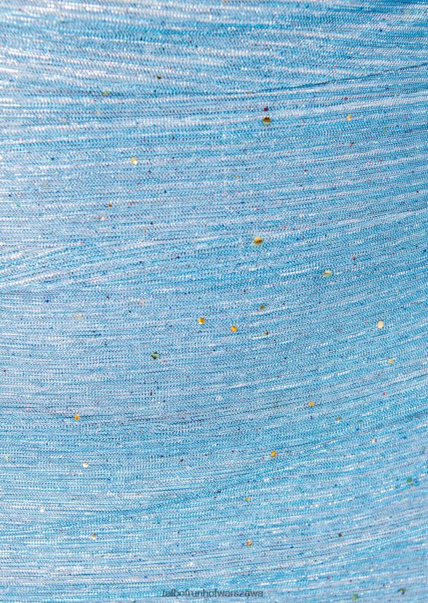 Talbot Runhof odzież turkus kobiety suknia wieczorowa bortolo2 0RPB2J42