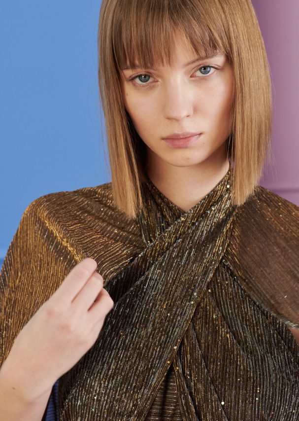 Talbot Runhof odzież złoto kobiety suknia wieczorowa kordon1 0RPB2J1