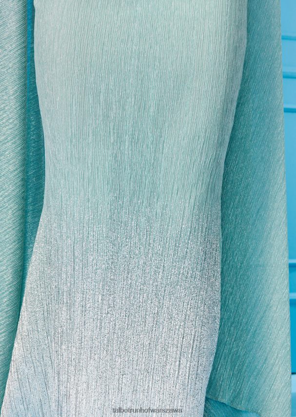 Talbot Runhof odzież zieleń piany morskiej kobiety suknia wieczorowa coppelia5 0RPB2J70