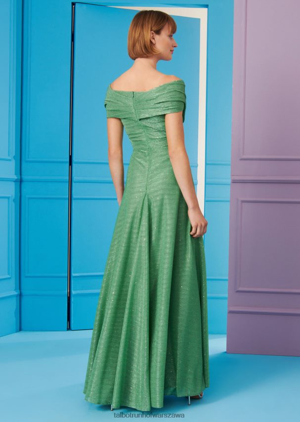 Talbot Runhof odzież zielone jabłko kobiety suknia wieczorowa tolinda7 0RPB2J41