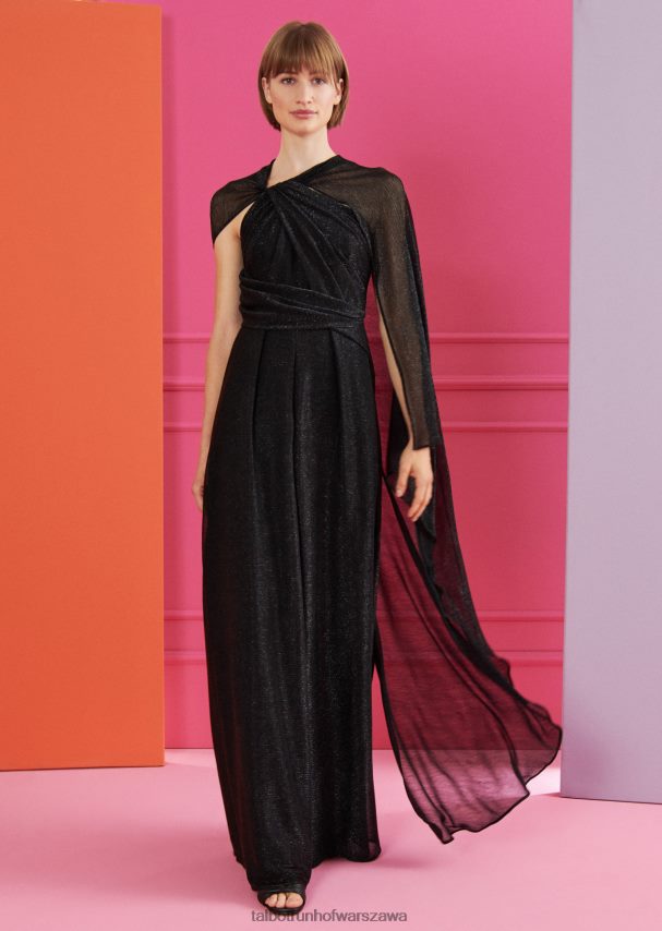 Talbot Runhof odzież czarny kobiety kombinezon hiromi1 0RPB2J263