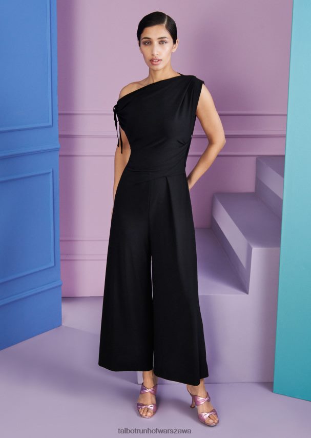 Talbot Runhof odzież czarny kobiety kombinezon kinga2 0RPB2J249