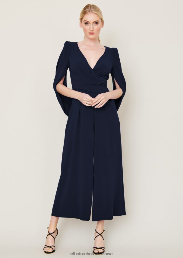 Talbot Runhof odzież niebieska północ kobiety kombinezon silva1 0RPB2J265