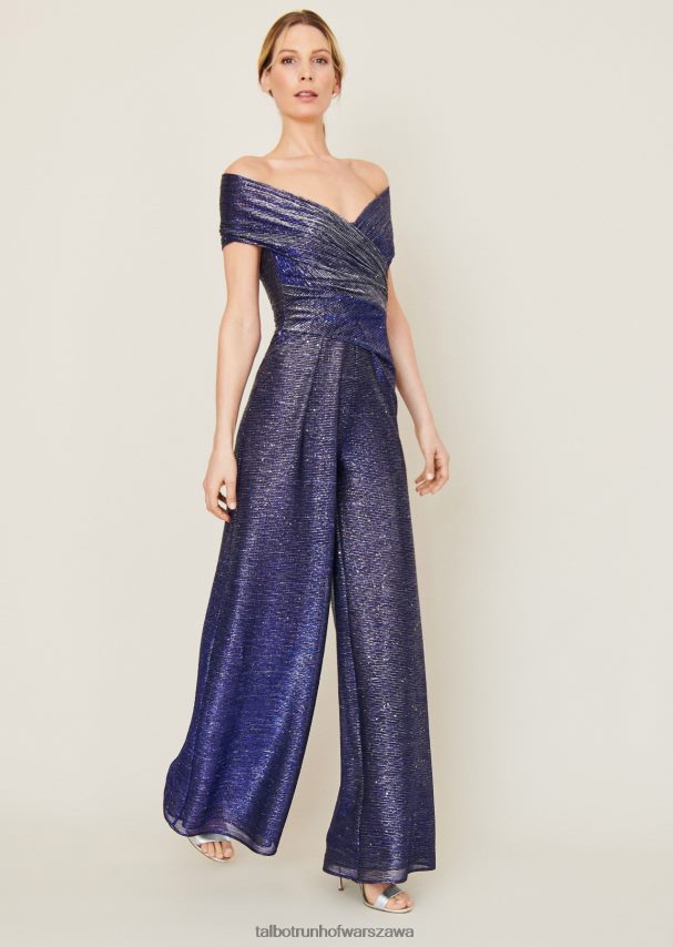 Talbot Runhof odzież niebieski Enzian kobiety kombinezon cytrynowy8 0RPB2J264