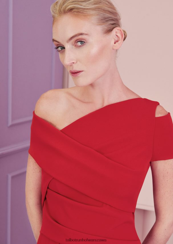 Talbot Runhof odzież torero czerwone kobiety ryzyko kombinezonu 2 0RPB2J250