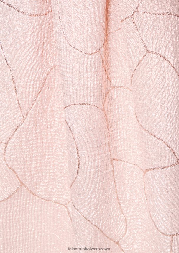 Talbot Runhof odzież Kwarc różowy kobiety sukienka koktajlowa Fontelina5 0RPB2J208