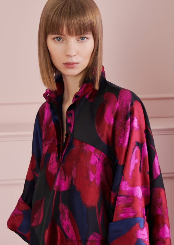 Talbot Runhof odzież królewski granat kobiety sukienka codzienna rosalva6 0RPB2J156