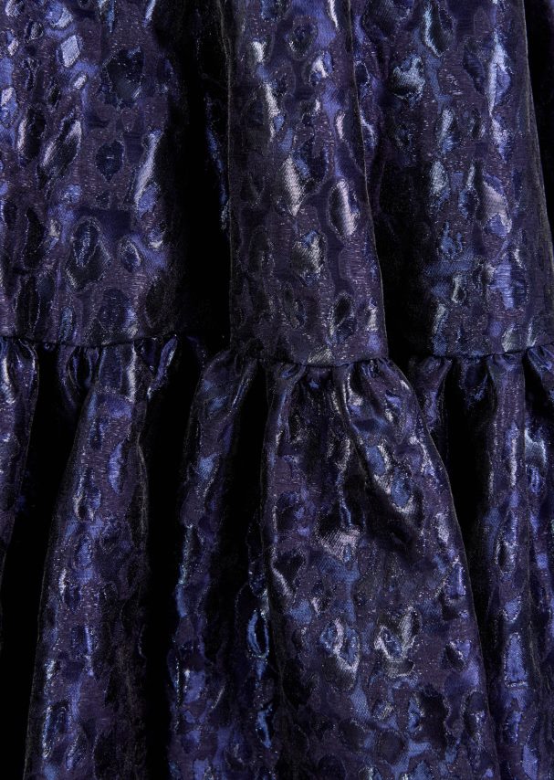 Talbot Runhof odzież królewski granat kobiety sukienka koktajlowa Fontelina11 0RPB2J171