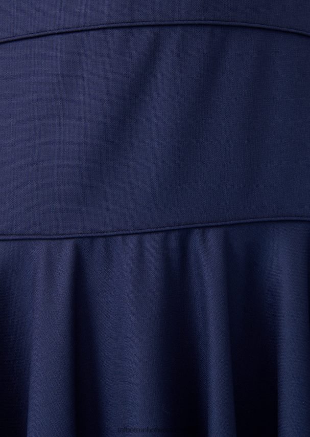 Talbot Runhof odzież niebieska północ kobiety sukienka dzienna gotinga2 0RPB2J187