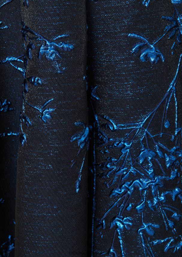 Talbot Runhof odzież niebieski Enzian kobiety sukienka koktajlowa korbut10 0RPB2J248