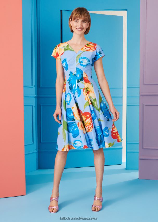 Talbot Runhof odzież piekło nieba kobiety sukienka dzienna solera8 0RPB2J191