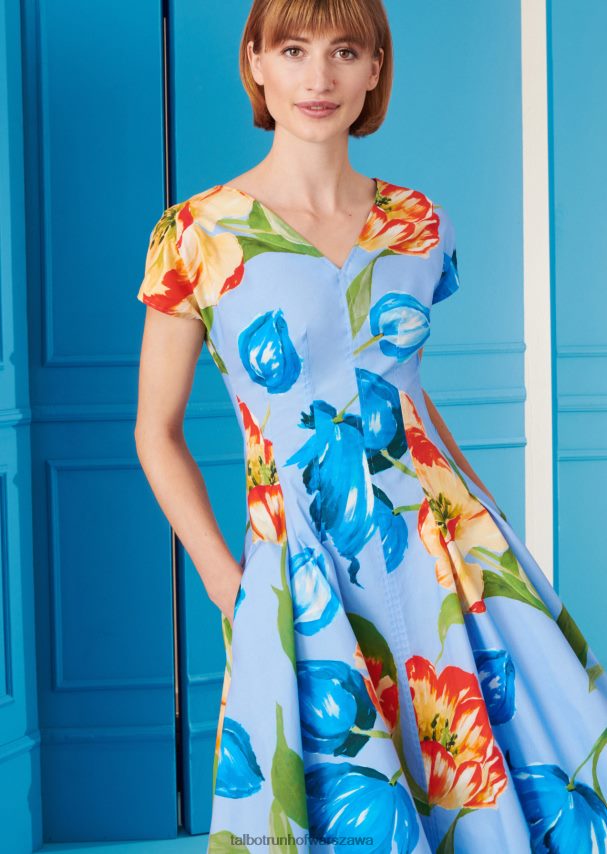 Talbot Runhof odzież piekło nieba kobiety sukienka dzienna solera8 0RPB2J191