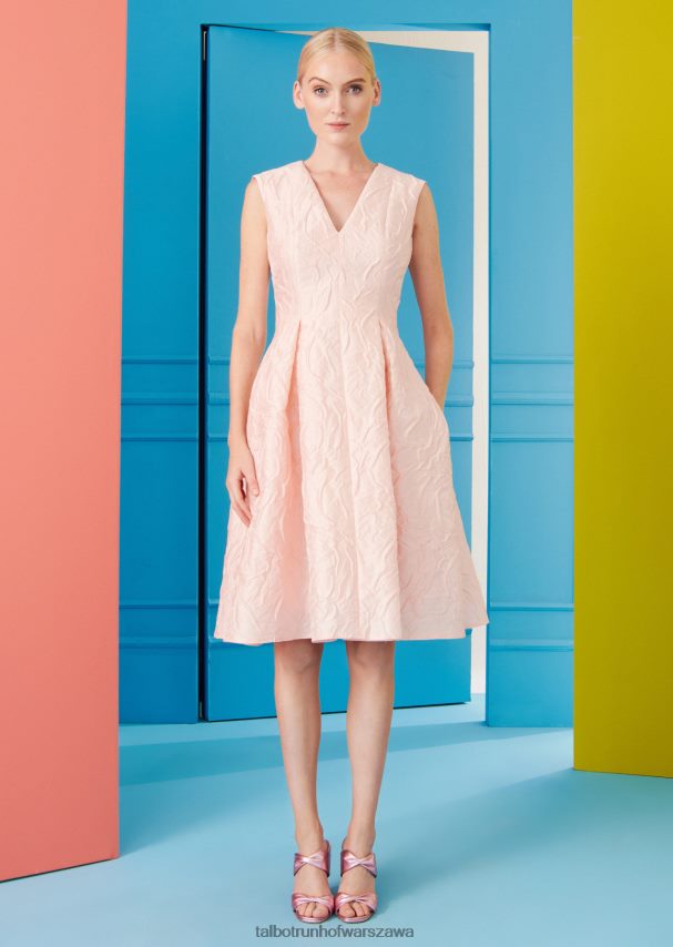 Talbot Runhof odzież rumieniec kobiety sukienka koktajlowa torin9 0RPB2J215