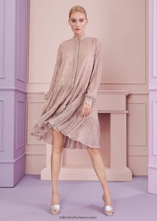 Talbot Runhof odzież rumieniec róż kobiety sukienka koktajlowa gondolat2 0RPB2J185