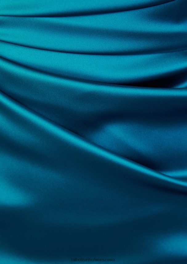 Talbot Runhof odzież turkus zatokowy kobiety sukienka koktajlowa honor6 0RPB2J174