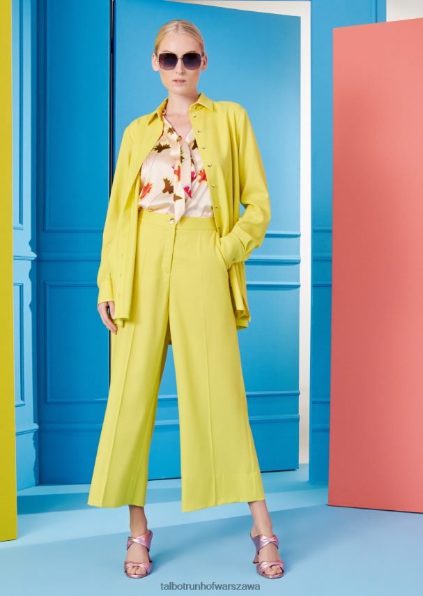 Talbot Runhof odzież cytrynowo żółty kobiety górny Campbell3 0RPB2J299