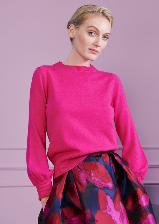 Talbot Runhof odzież fuksjowy róż kobiety najlepsza ulubiona 1 0RPB2J286