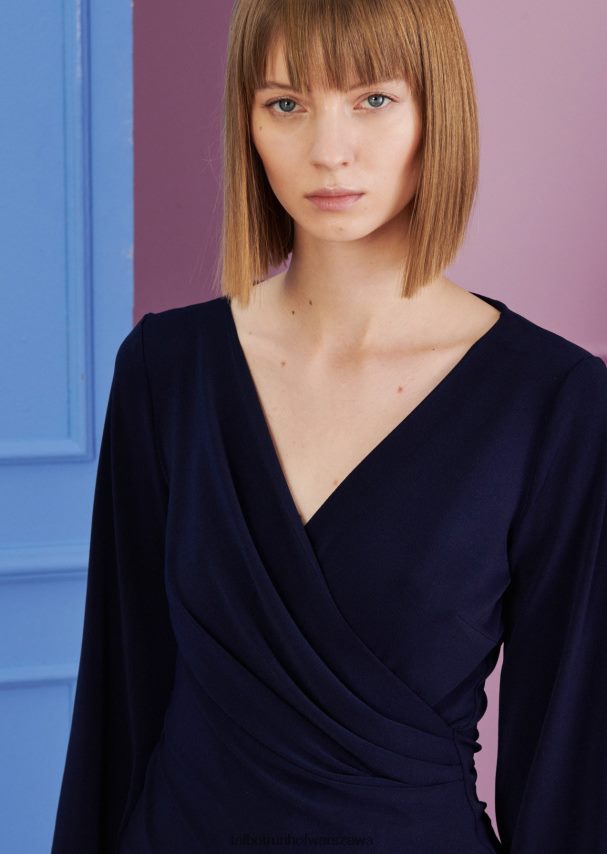 Talbot Runhof odzież marynarka królewska kobiety górna kadia1 0RPB2J291