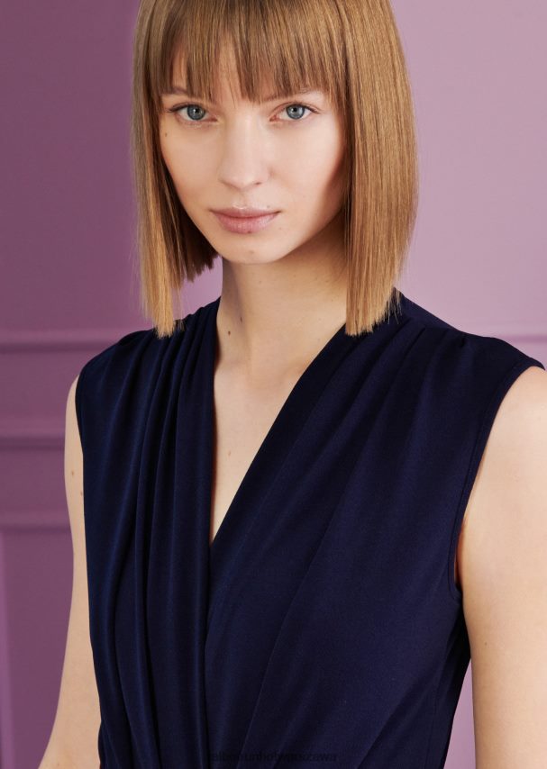 Talbot Runhof odzież marynarka królewska kobiety zatoka korpusu 1 0RPB2J290