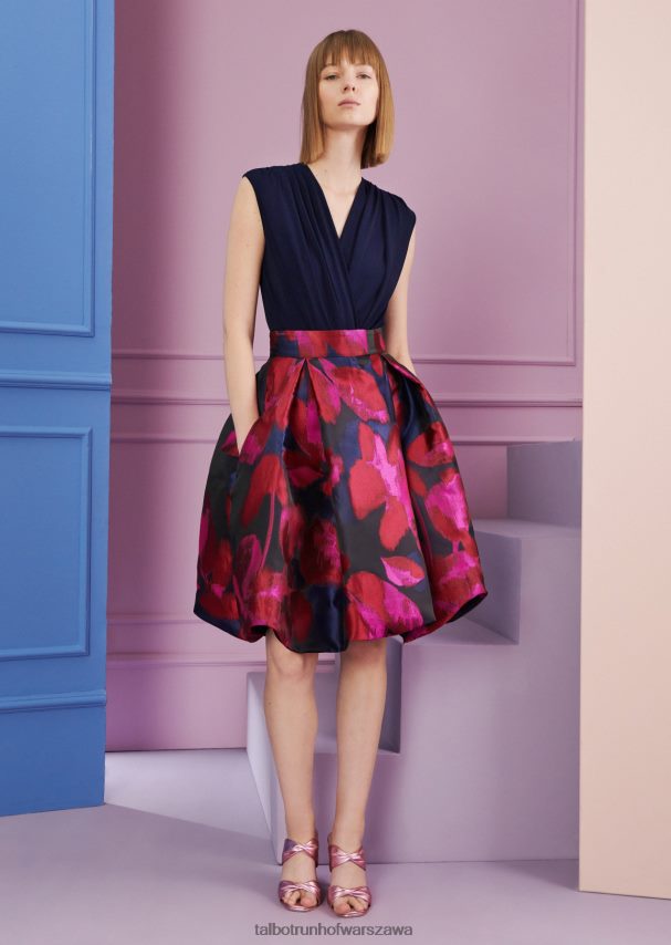 Talbot Runhof odzież marynarka królewska kobiety zatoka korpusu 1 0RPB2J290