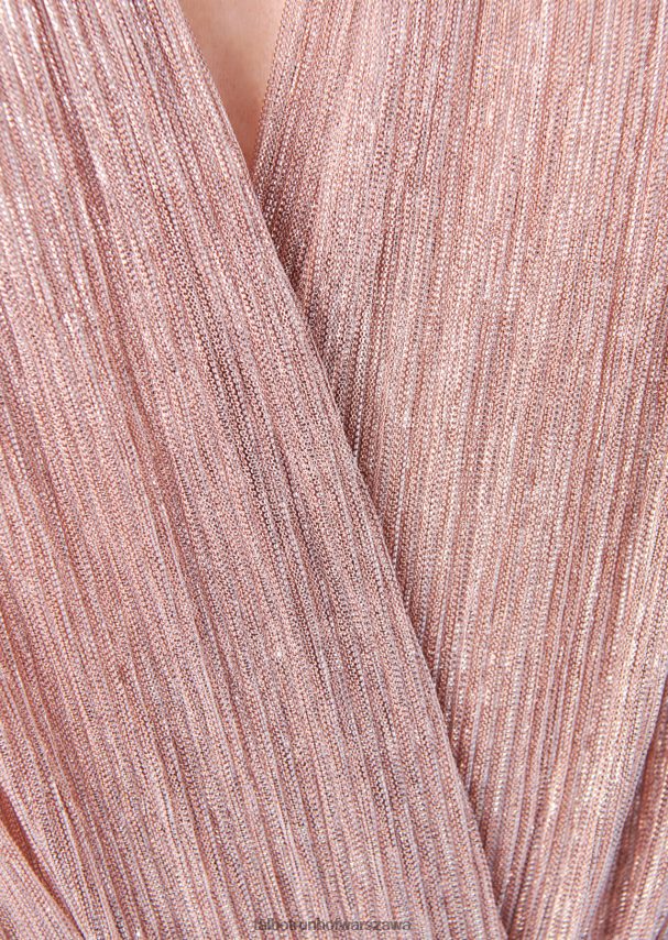 Talbot Runhof odzież rumieniec różowy kobiety zatoka ciała 14 0RPB2J304