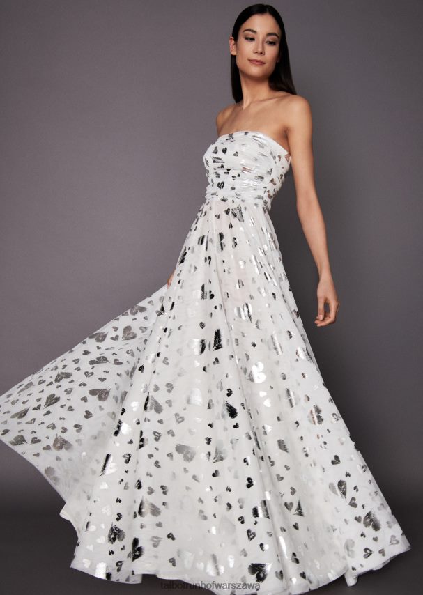 Talbot Runhof odzież biały kobiety suknia ślubna comira2 0RPB2J394