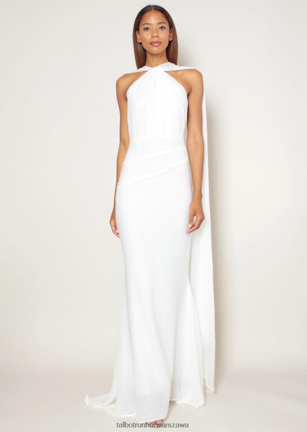Talbot Runhof odzież biały kobiety suknia wieczorowa coppelia3 0RPB2J382