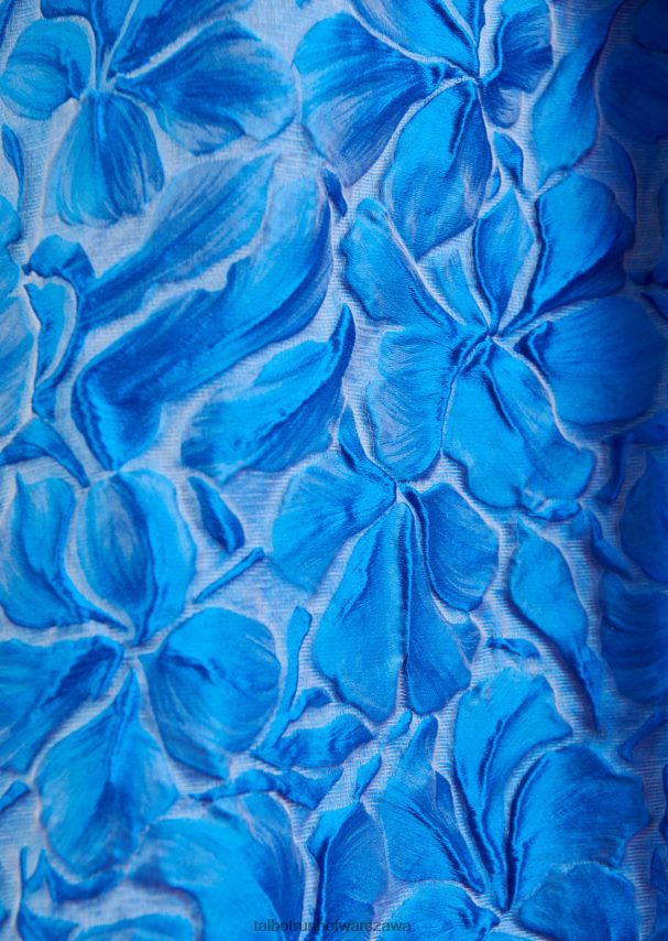 Talbot Runhof odzież Królewski niebieski kobiety spódnica midi celola4 0RPB2J348