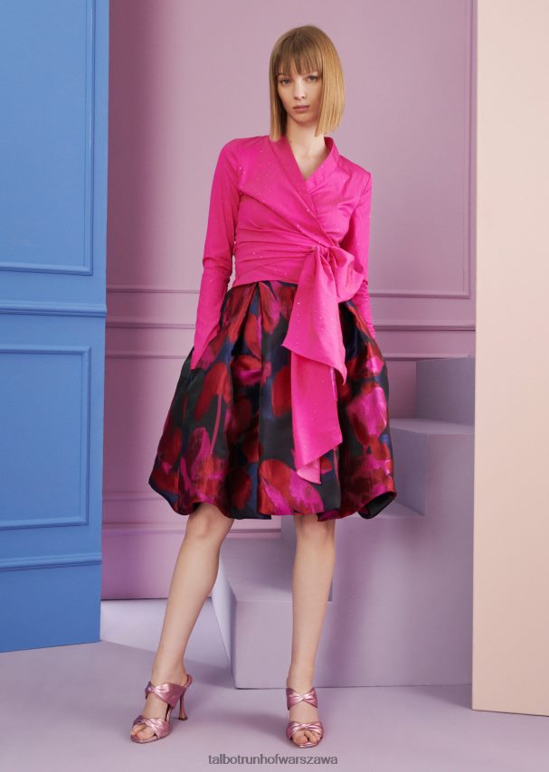 Talbot Runhof odzież królewski granat kobiety spódnica Kendall1 0RPB2J340