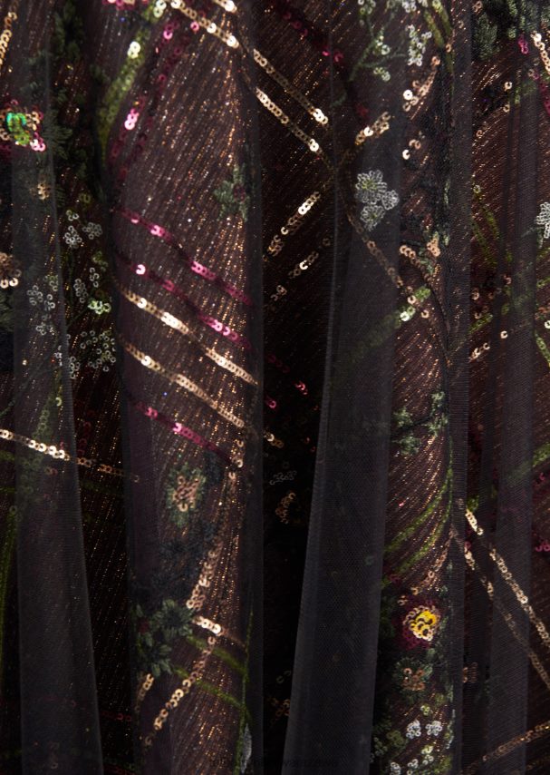 Talbot Runhof odzież myśliwska zieleń kobiety spódnica midi hessa1 0RPB2J337