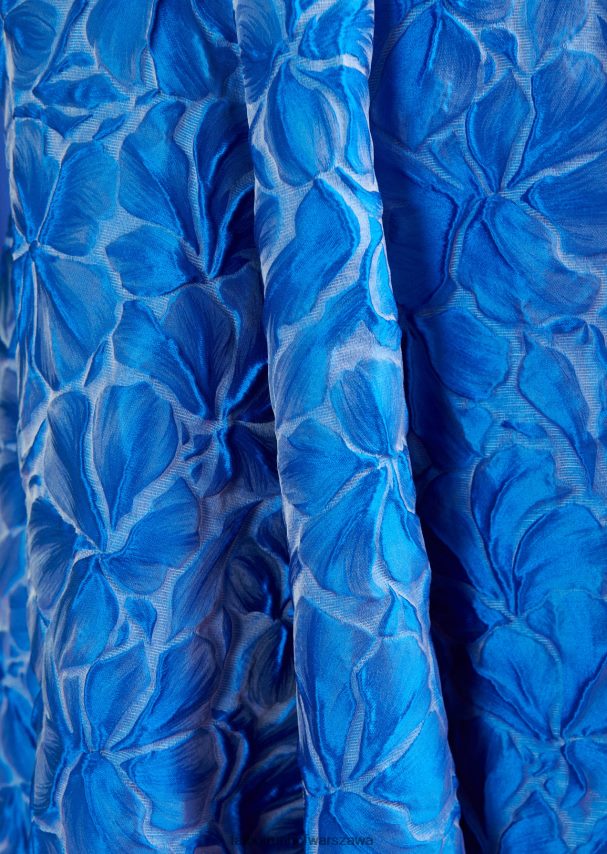 Talbot Runhof odzież Królewski niebieski kobiety sukienka midi homey1 0RPB2J133