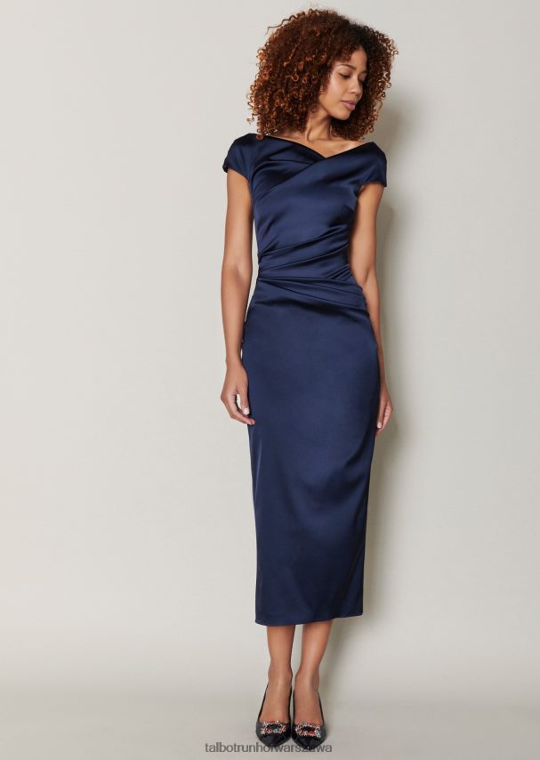 Talbot Runhof odzież armada kobiety sukienka midi roya1 0RPB2J142