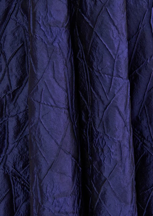 Talbot Runhof odzież królewski granat kobiety sukienka midi bogna5 0RPB2J115