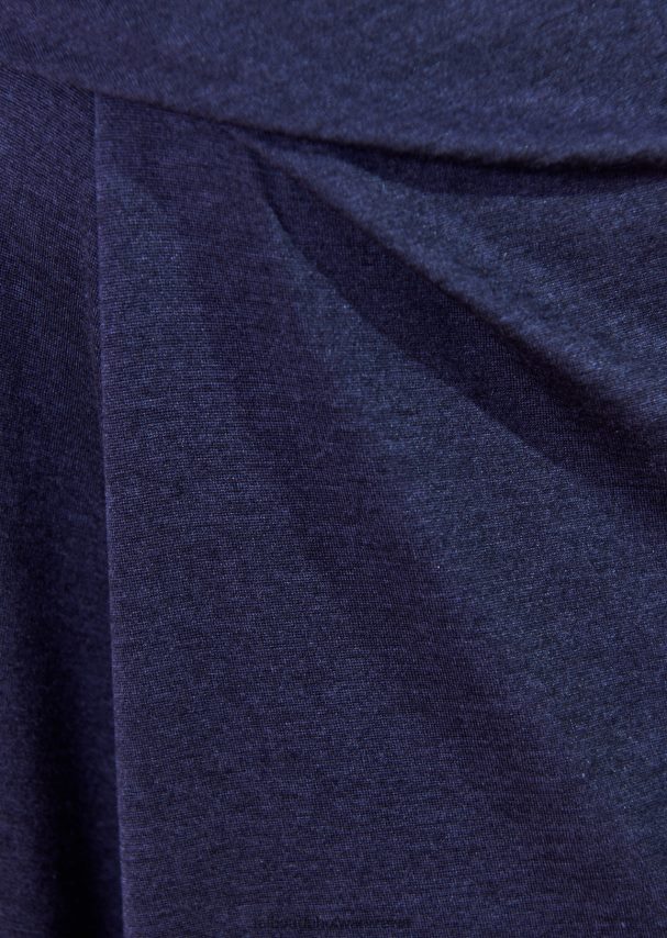 Talbot Runhof odzież niebieska północ kobiety sukienka midi ross27 0RPB2J140