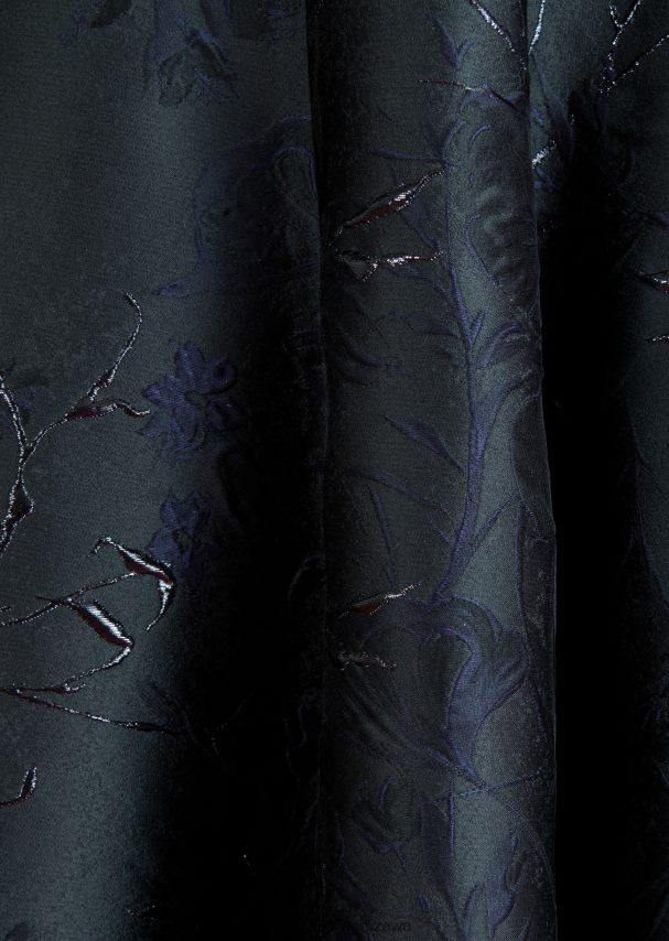 Talbot Runhof odzież niebieska północ kobiety sukienka midi tomini5 0RPB2J117