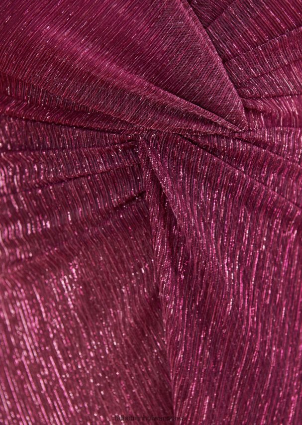 Talbot Runhof odzież róża azaliowa kobiety sukienka midi golambini9 0RPB2J132