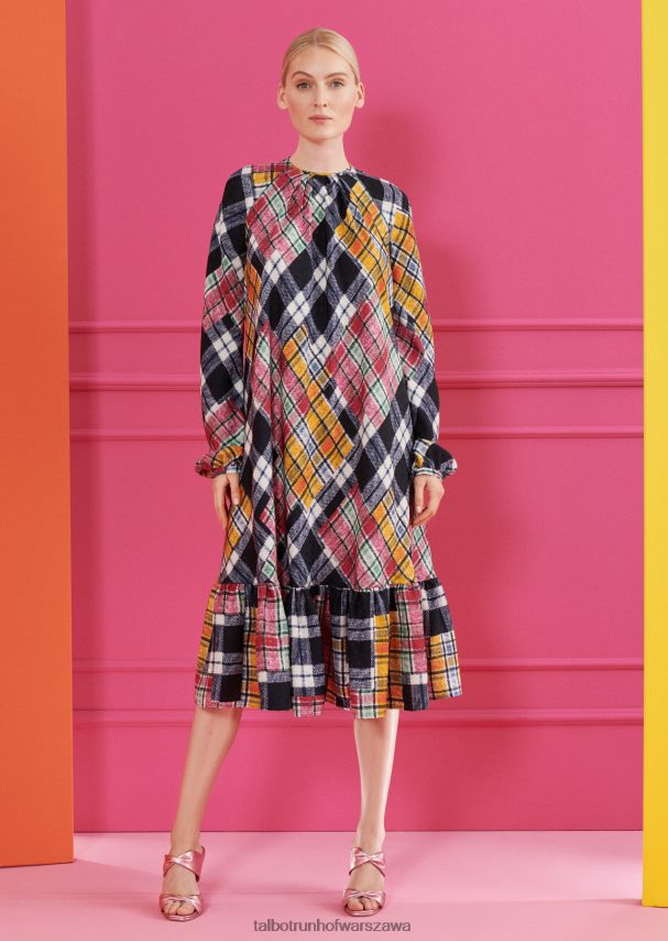 Talbot Runhof odzież wielobarwność kobiety sukienka dzienna hosu1 0RPB2J139
